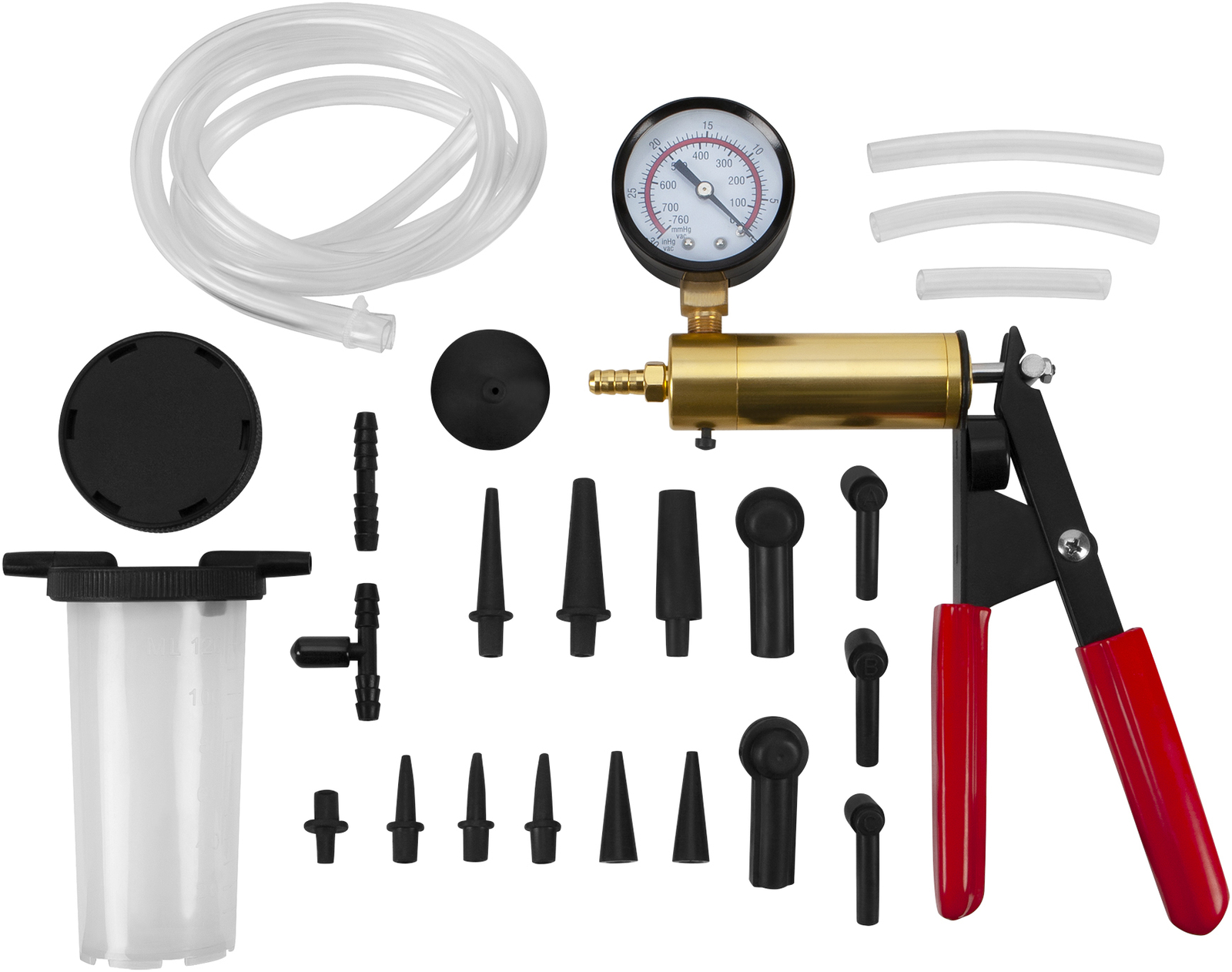PERFORMANCE TOOL Vacuum Pump/Brake Bleeder Kit W87031