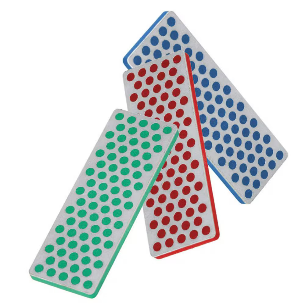 70 Mm Diamond Whetstone 3-Stone Handheld Sharpener Kit