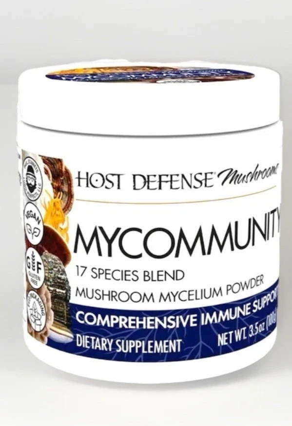 Host Defense MyCommunity Immune Support Powder Fungi Perfecti  3.5 oz