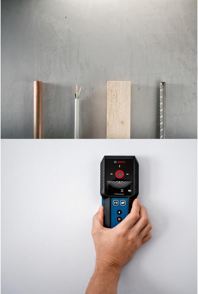Bosch GMS120-27 4-in-1 Wall Scanner, Multi Function Stud Finder, Wire Detect NEW