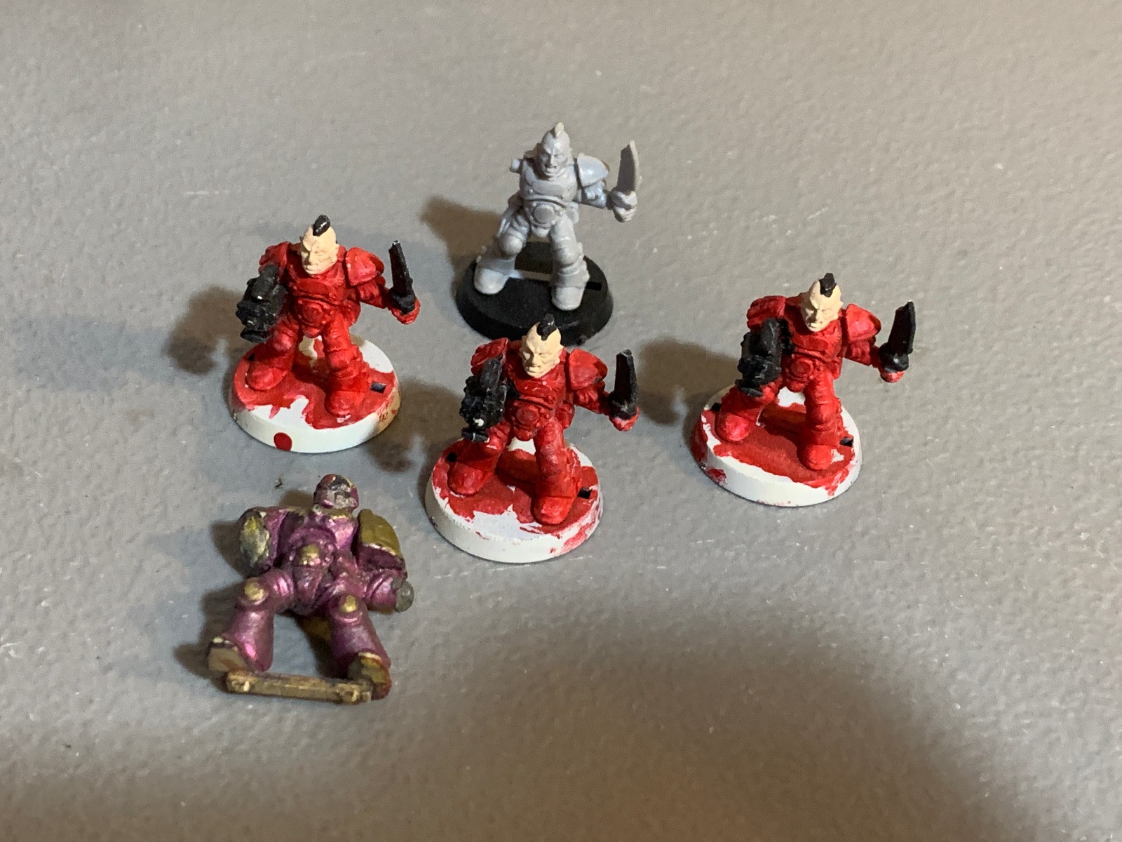 A28850 WARHAMMER 40K SPACE MARINES OOP OLD SCOUTS LOT INCOMPLETE