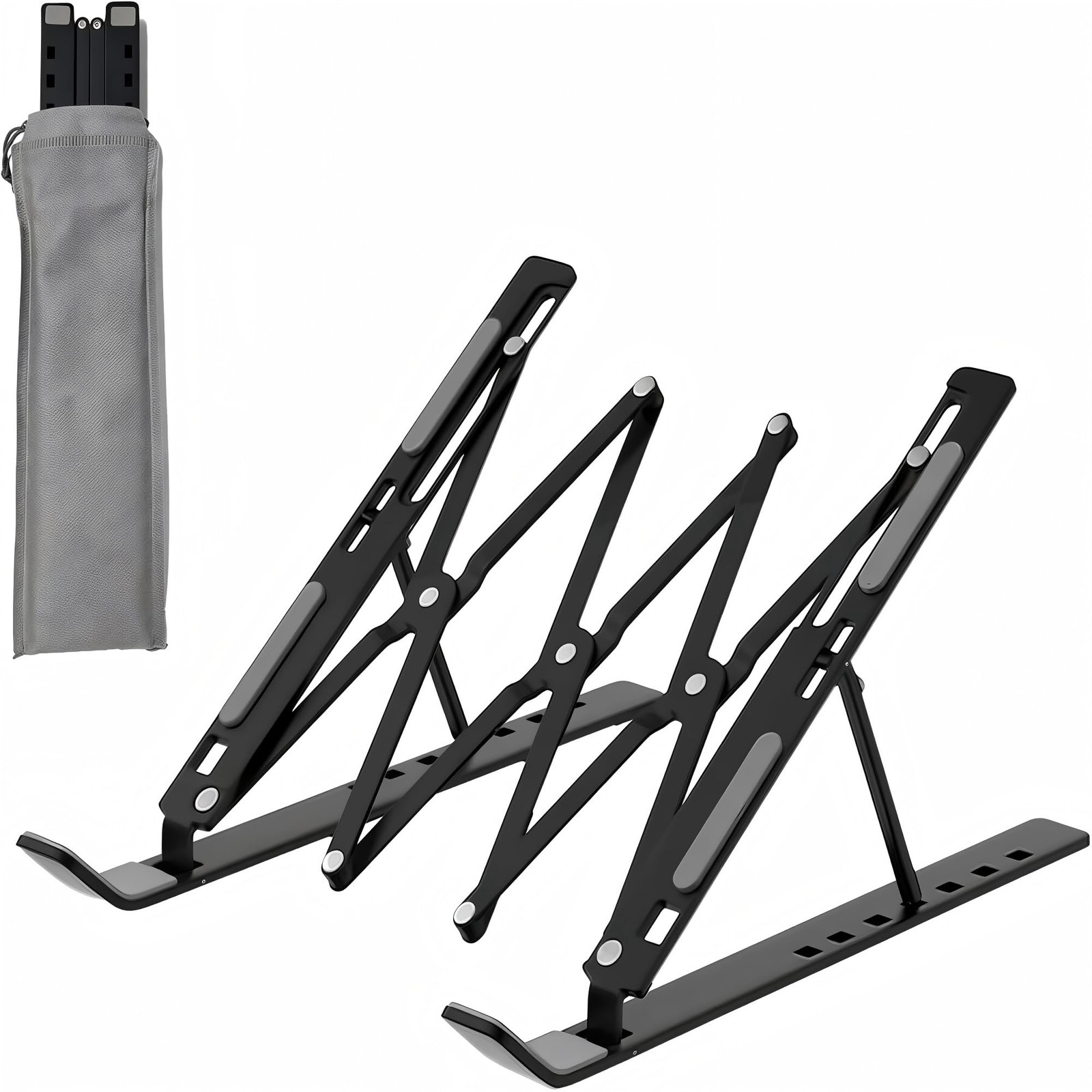 Laptop Stand for Desk, Adjustable 7-Level Aluminum Riser, Ergonomic Notebook ...