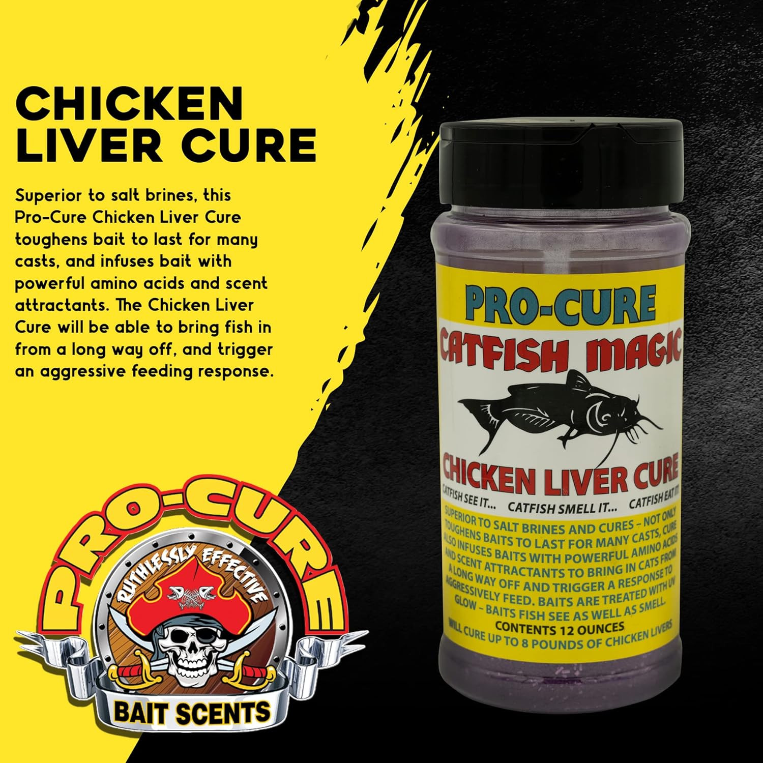 Catfish Magic Chicken Liver Cure, 12 Ounce