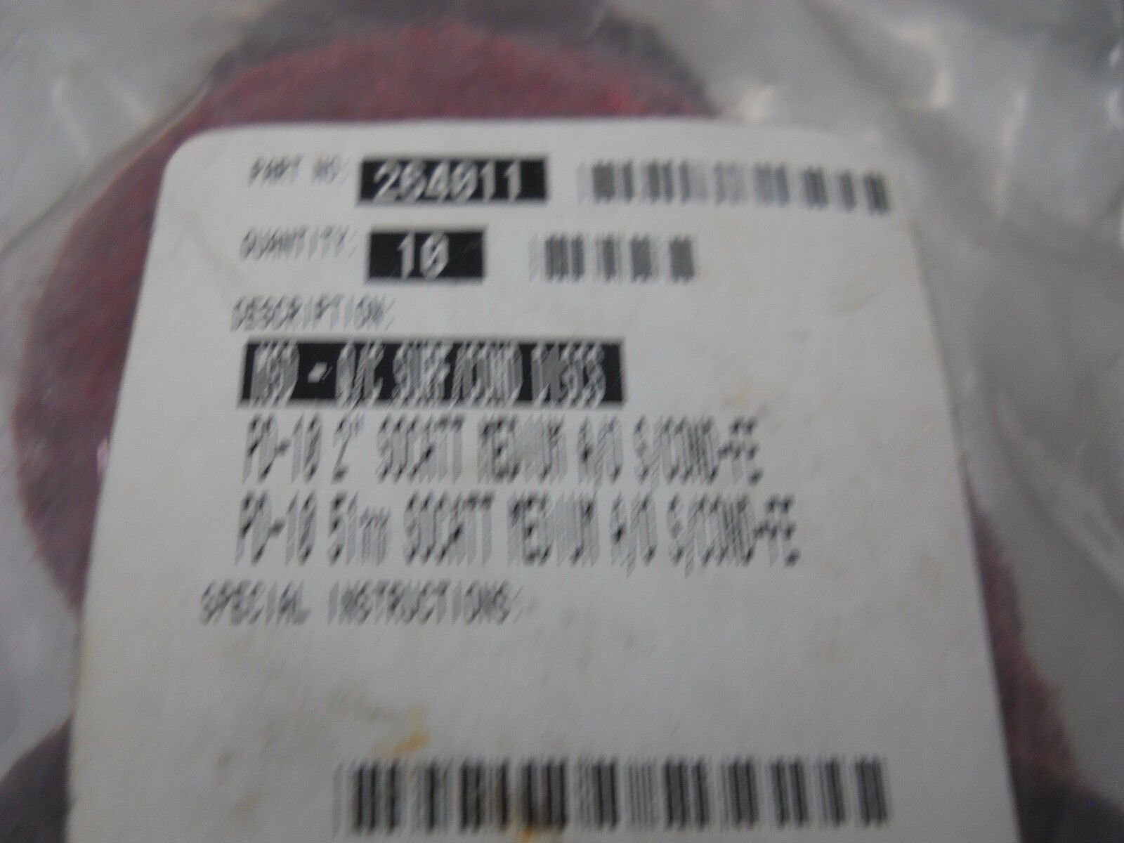 STANDARD ABRASIVES 264011 SURFACE CONDITIONING DISC 2" MEDIUM 10 PACK