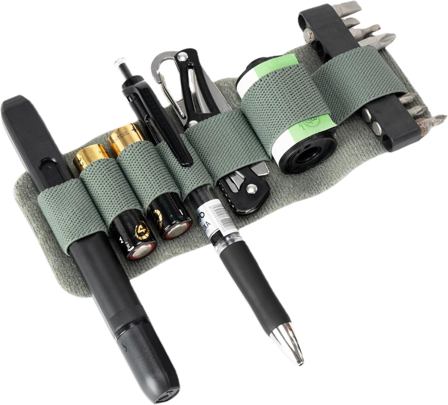 Modular Kit Organizer Panel for Tools & Pens, EDC Hook and Loop Attachment for M