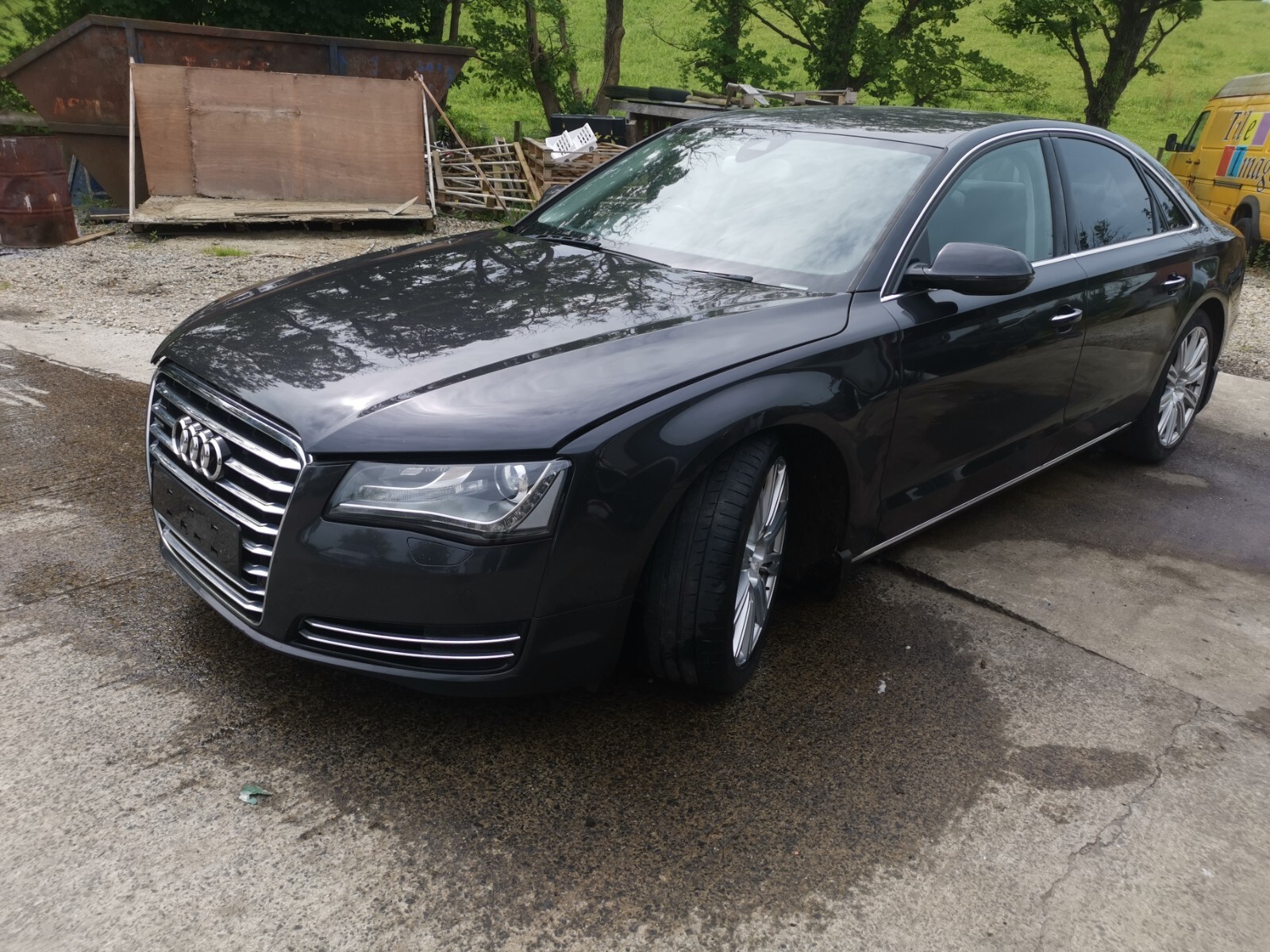 AUDI A8 RADIO SAT NAV CONTROL PANEL 4H2919600C 2009-ON