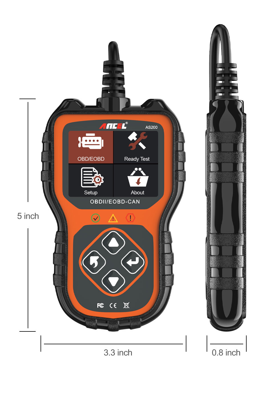 Car Code Reader Auto Diagnostic Scanner Tool Automotive Engine OBD2 Scan Tool