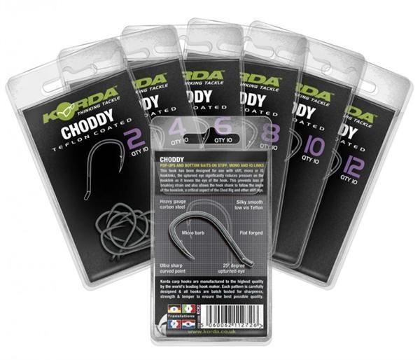 Korda Choddy Hook / Carp Fishing Hook