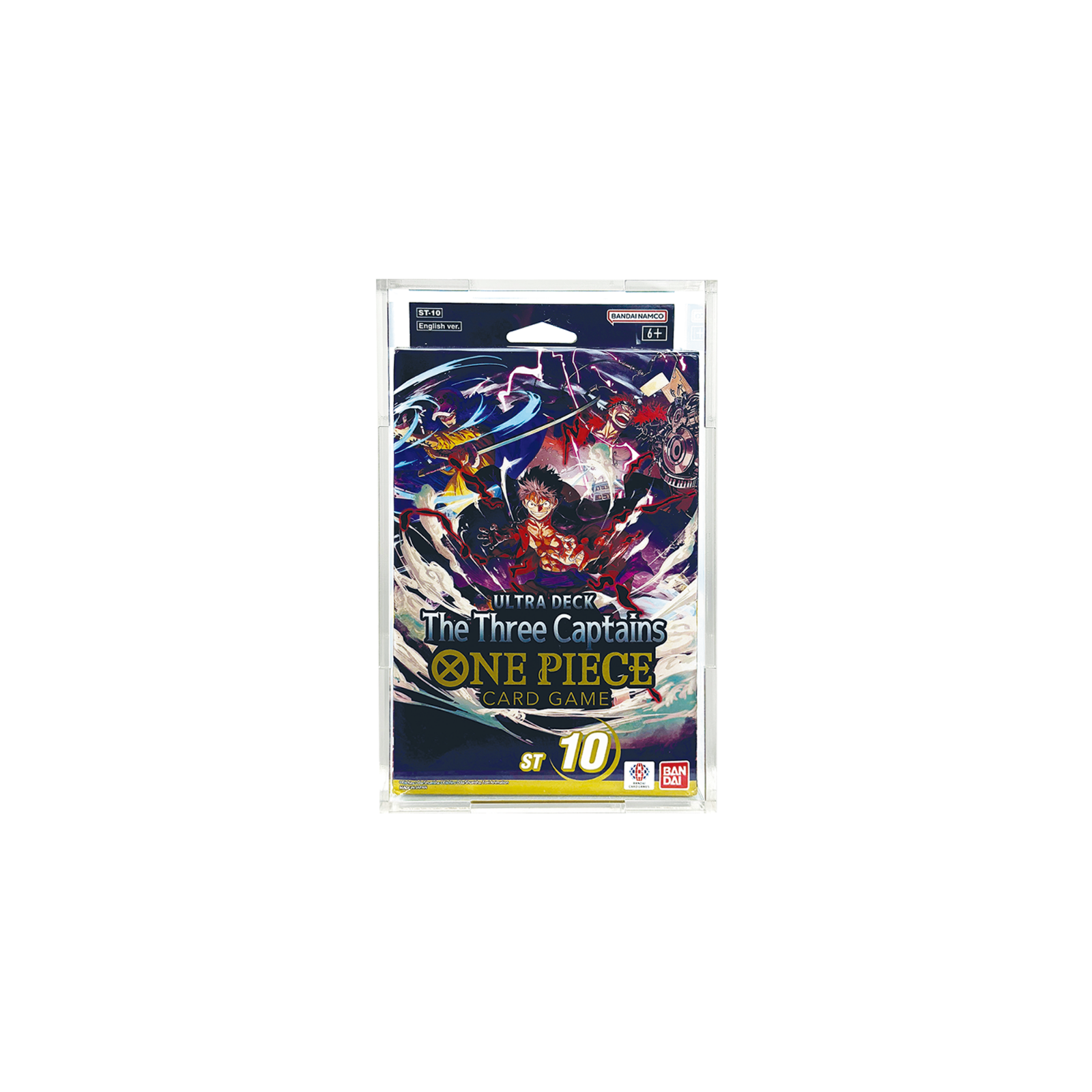 Press Fit Acrylic Display Case for One Piece ST-10 & ST-13