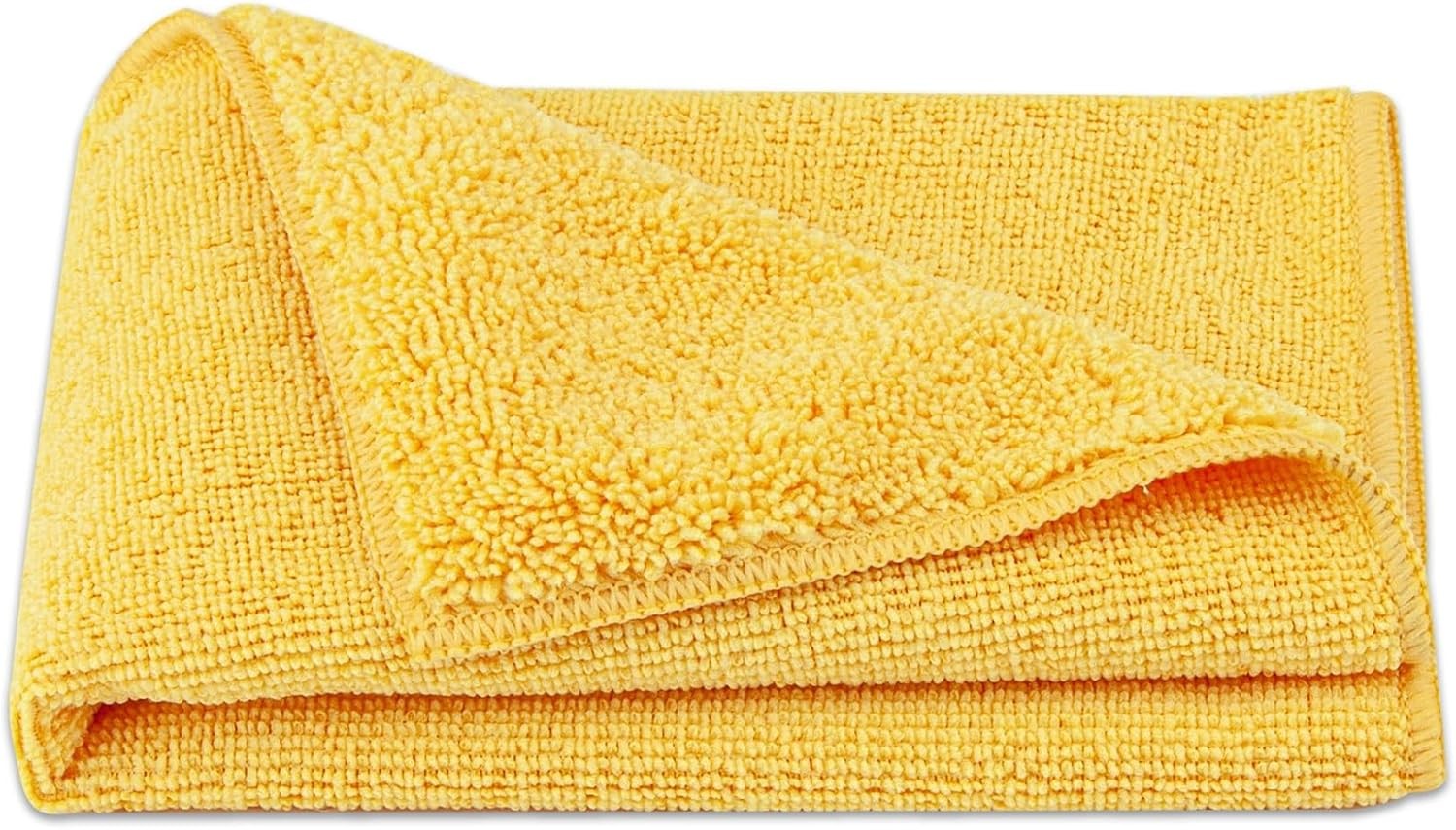 12 Pack Yellow 16" X 16" Microfiber Car Drying Towels Lint Free Scratch Free