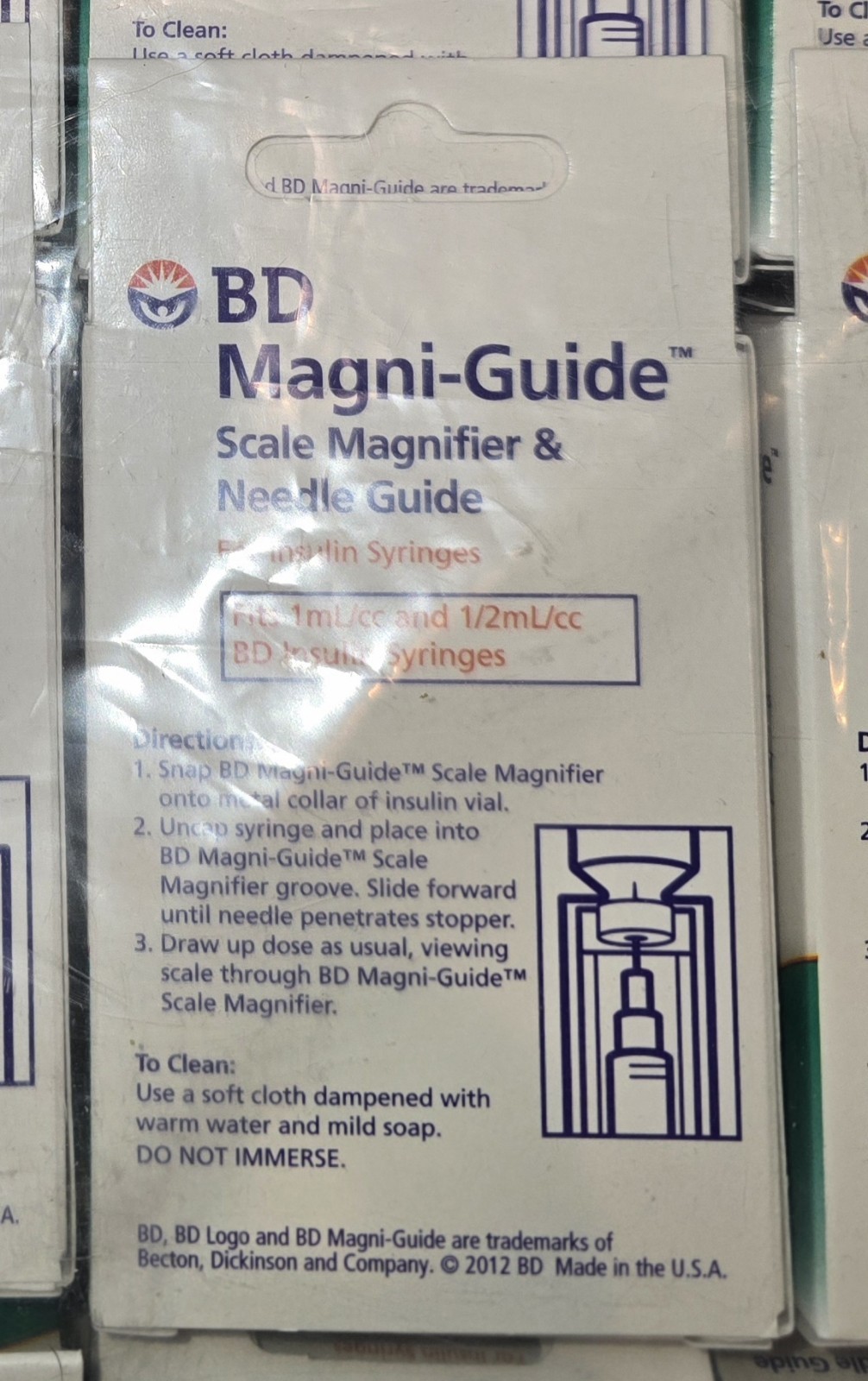 BD Magni-Guide Scale Magnifier & Guide