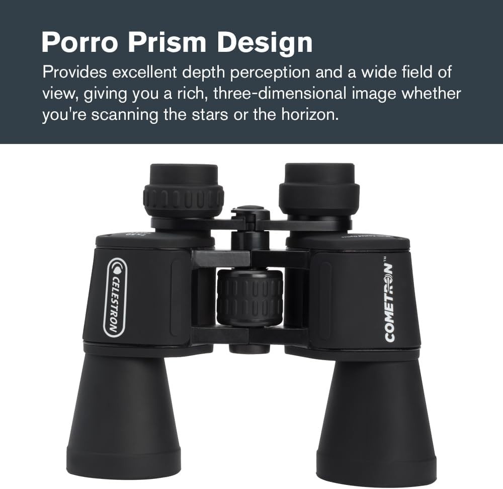 Cometron 7X50 Astronomy Binoculars – Entry-Level for Stargazing and Comet