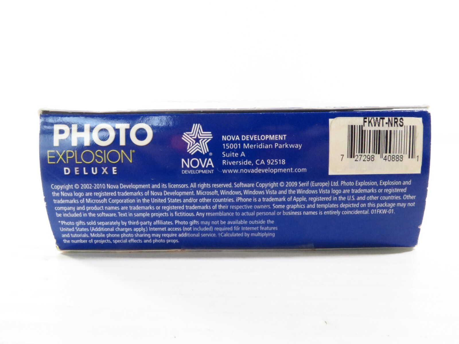 Nova Photo Explosion Deluxe Version 4, Complete Digital Photo Studio, New SEALED