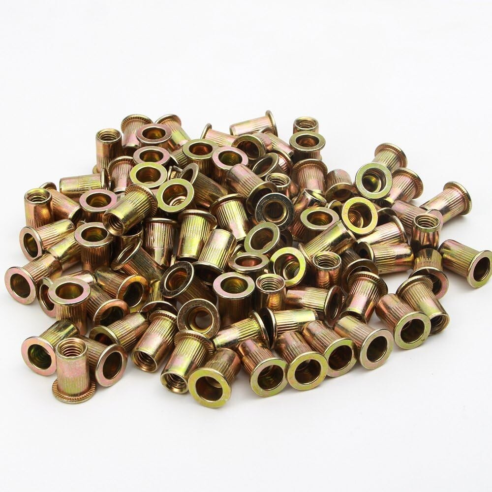 830PC Metric Rivet Nut Kit For Rivnut Gun Nut Setter Thread Setting Nutsert Tool