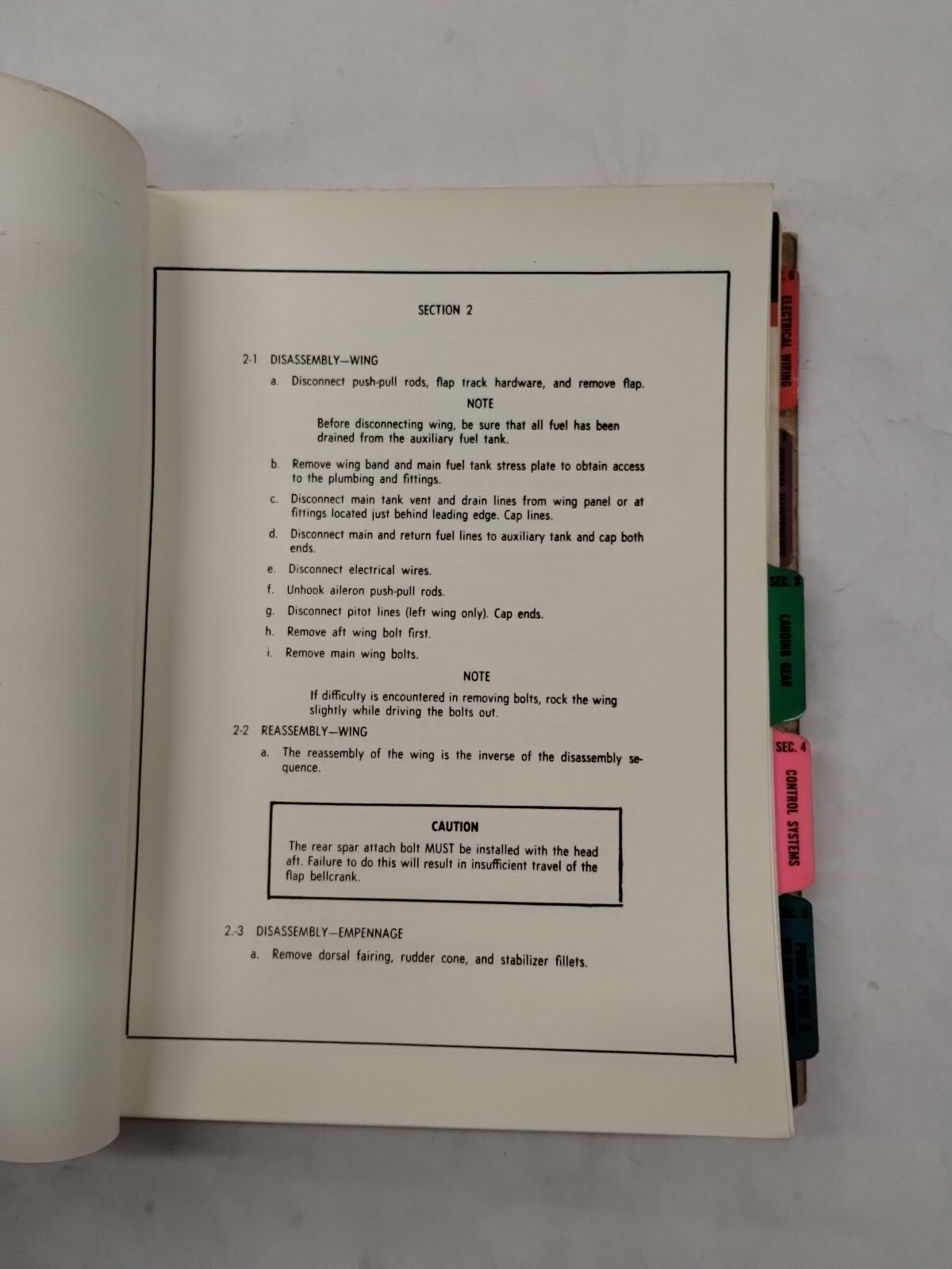 Aero Commander 1966 Model 200D Overhaul & Service Manual-Original
