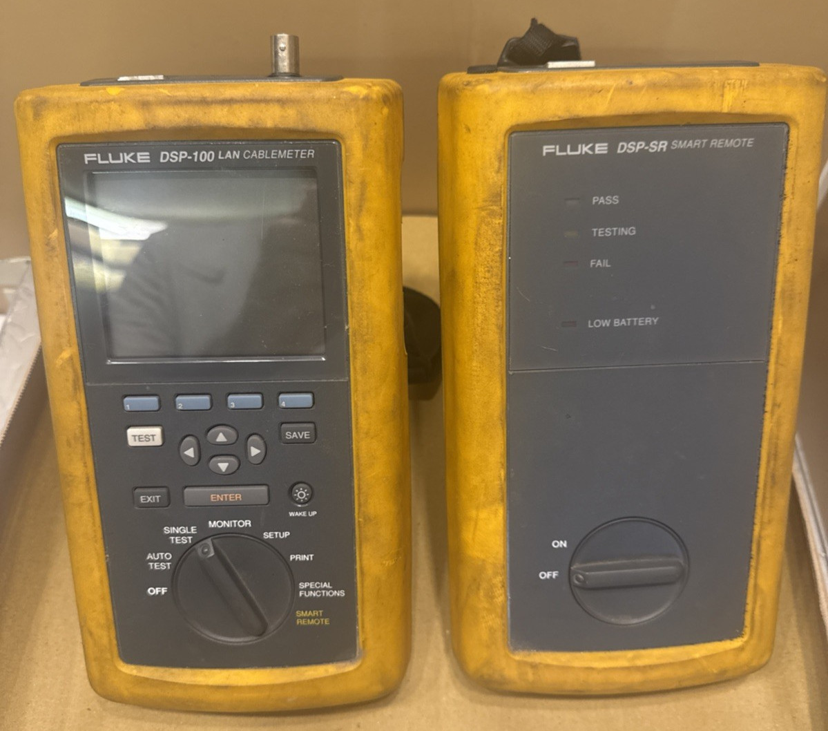 Fluke DSP-100 With Fluke DSP-SR Smart Remote Same As Pictures