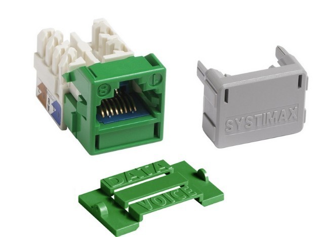 Commscope Systimax 760092403 Cat6A Green Jacks Box of 25
