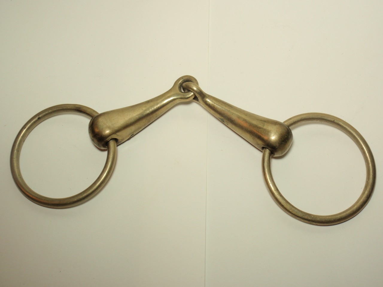 Lot 3 Equine Loose Single Joint Snaffle Ring Bit *USED*