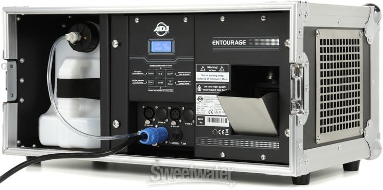 ADJ Entourage Faze Machine with Built-in Flight Case