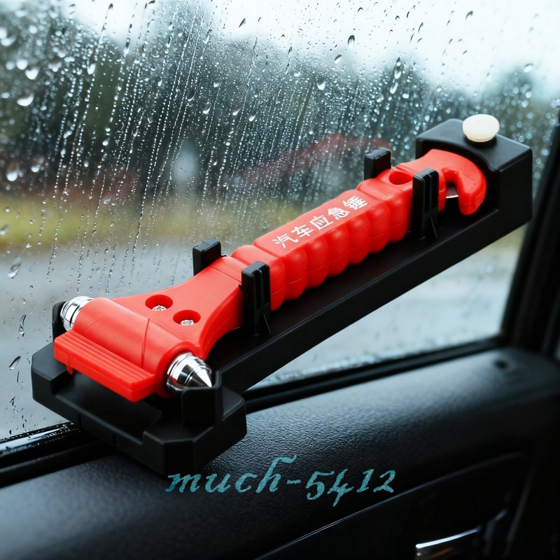 Car Hammer Window Glass Breaker Seat Belt Cutter Emergency Safety Escape Tool