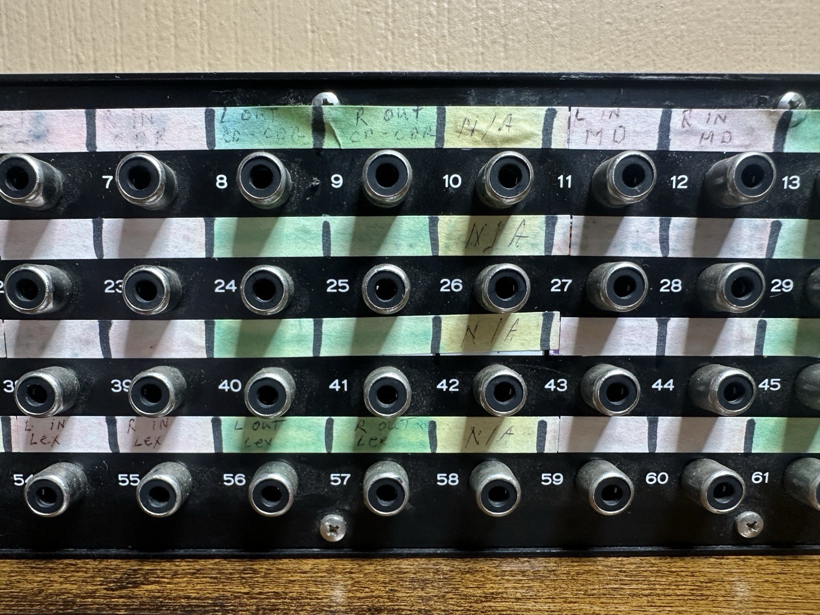 TEAC PB-64 PATCH BAY