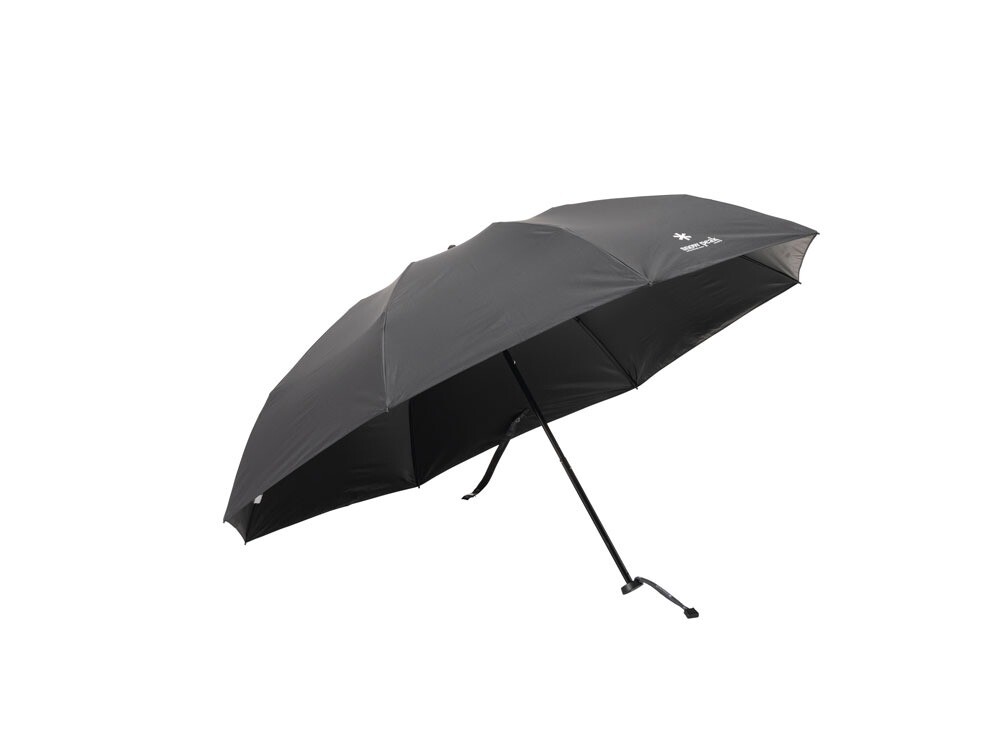 SNOW PEAK Folding Umbrella UL Hand-Open 8 Bones Black Limited Color Compact