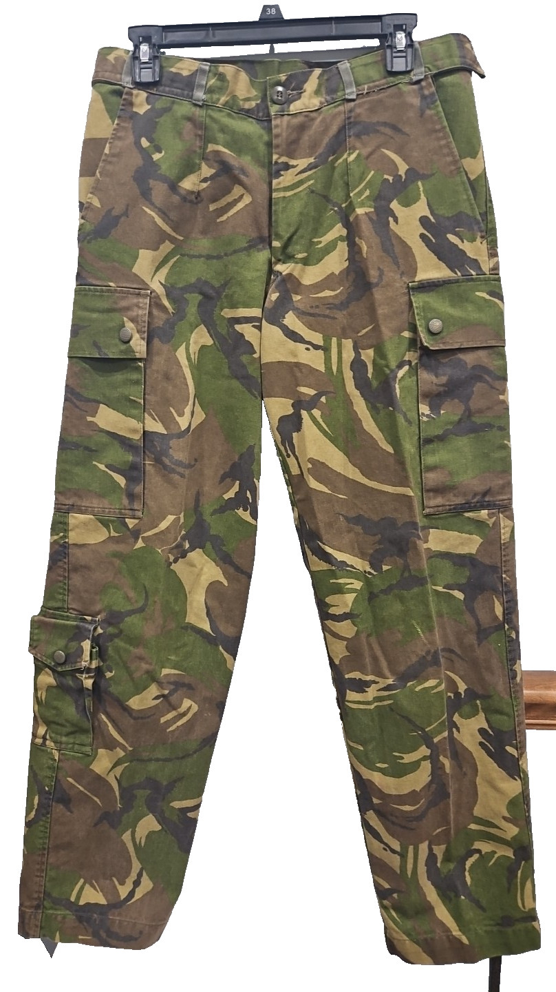 Vintage Dutch Military Pants KL Marquardt Schulz Camo Cargo 90s