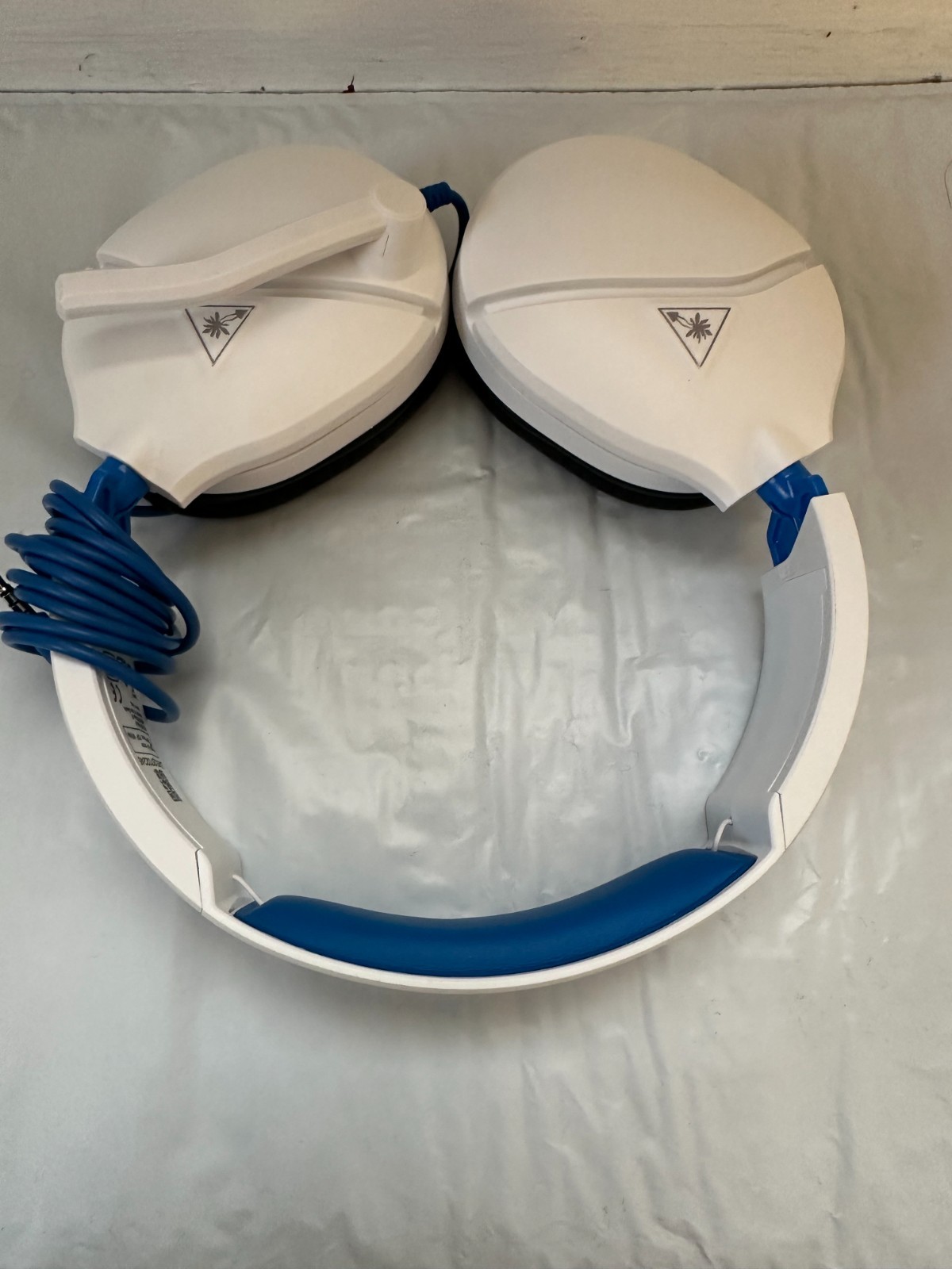 Turtle Beach Ear Force Recon 70P White Gaming Headset Wired Tested Working