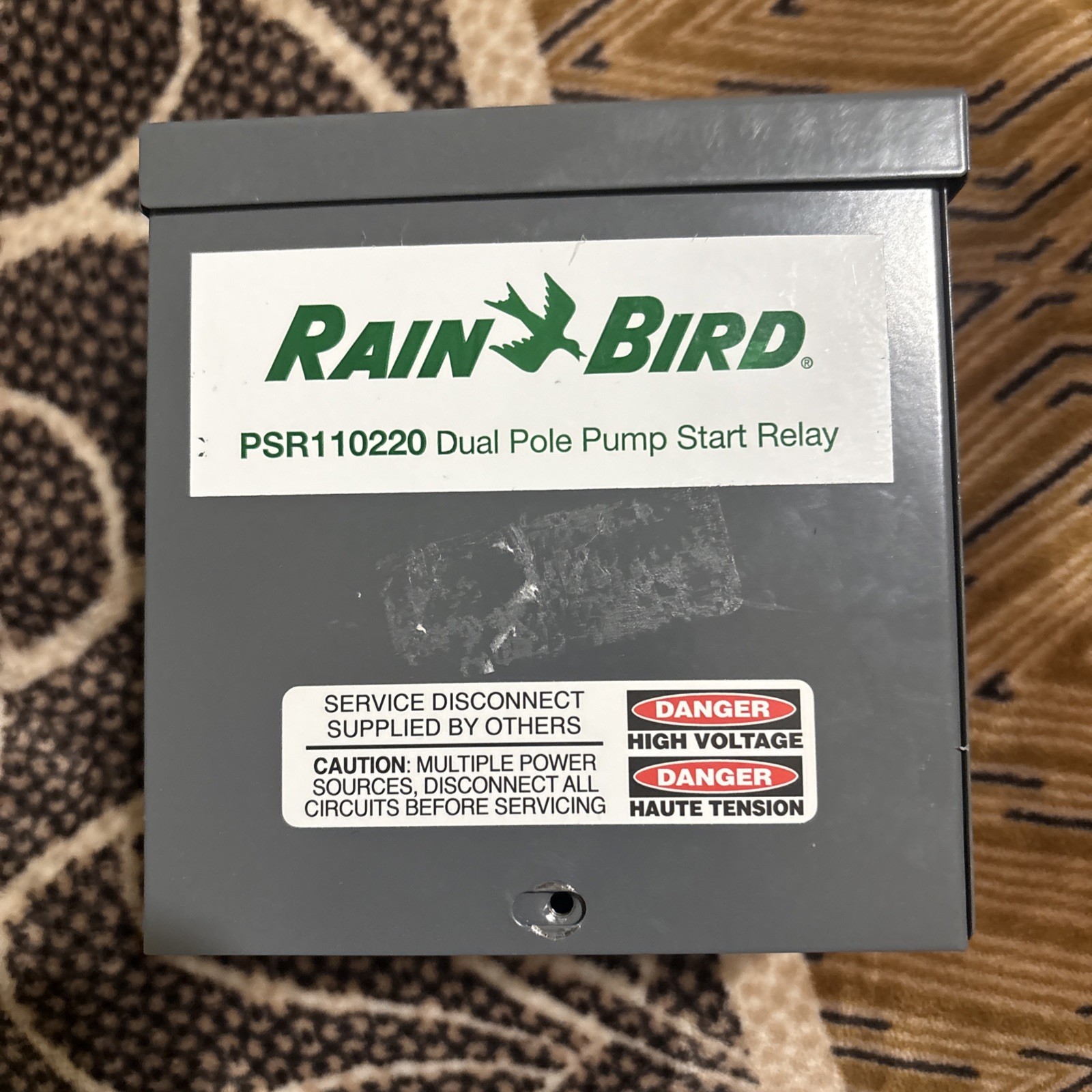 Rain Bird PSR110220 PSR Dual Voltage Pump Start Relay 110 and 220 Volt PS310000