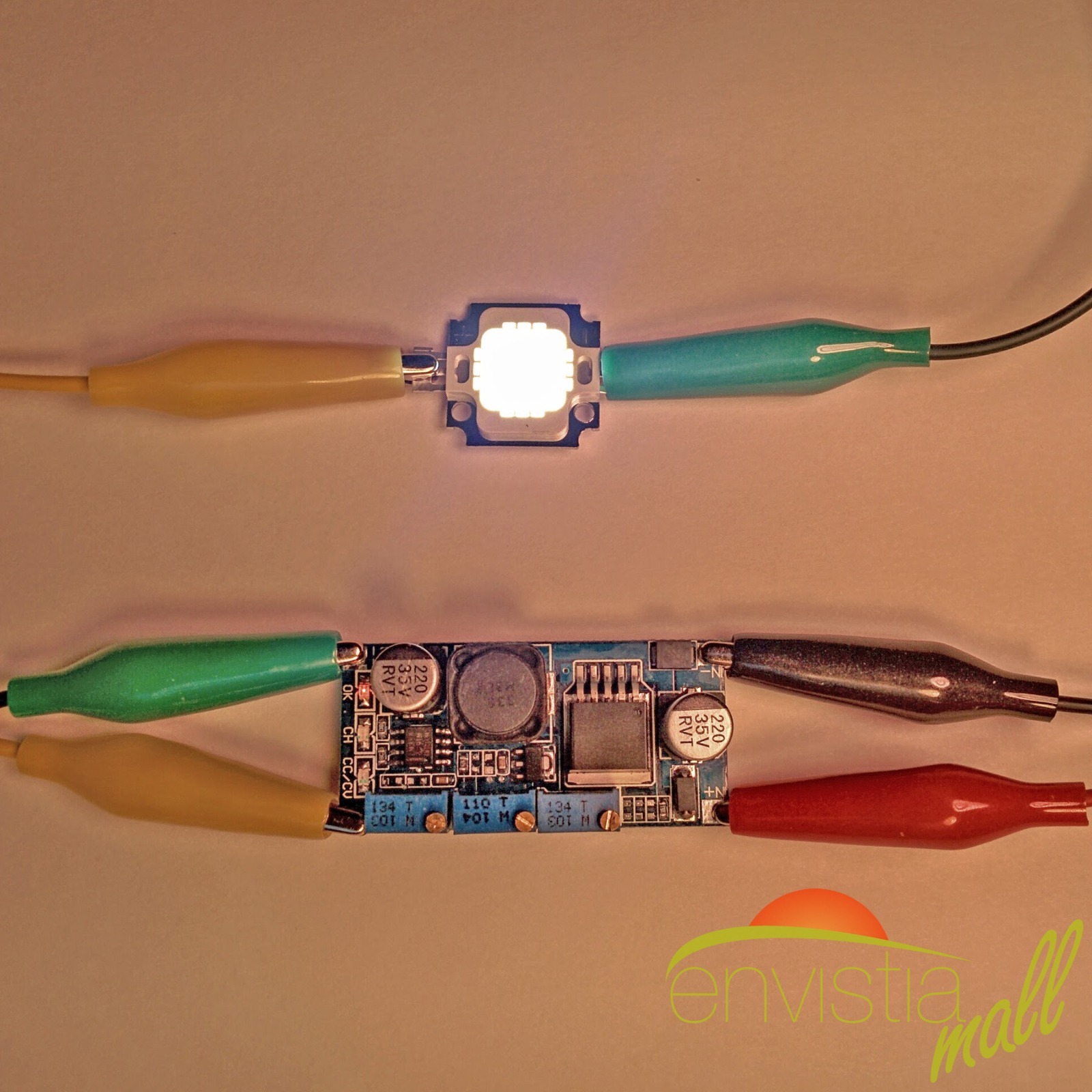 LM2596 LED Driver CC/CV 3A Step-down Adjustable DC-DC Power Regulator Module