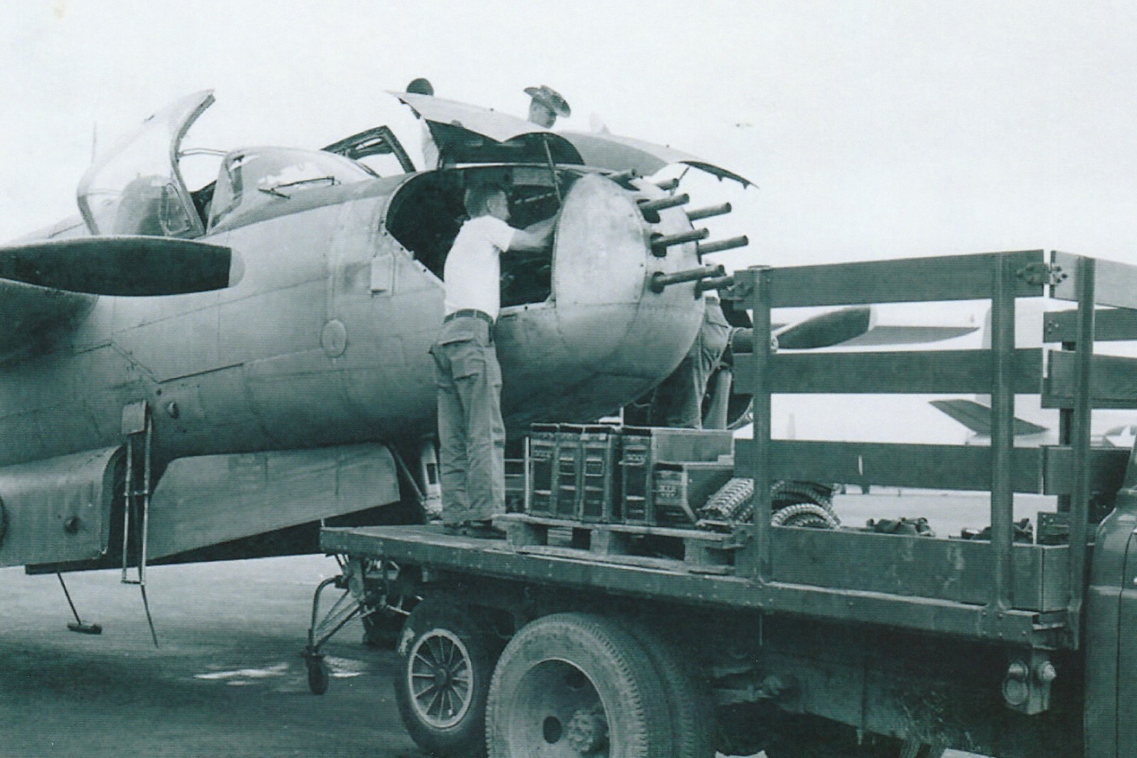 Vietnam  War  Photos --     B-26 Attack Bomber