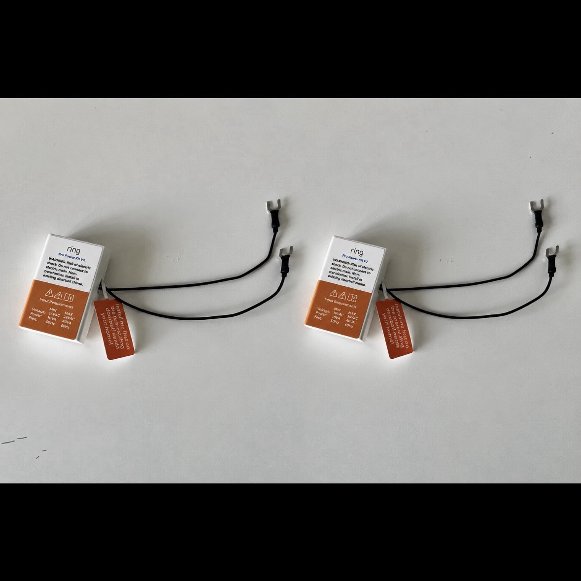 Ring Pro Power Kit V2 (2 units) – New & Unused – $10.95 per 2 units