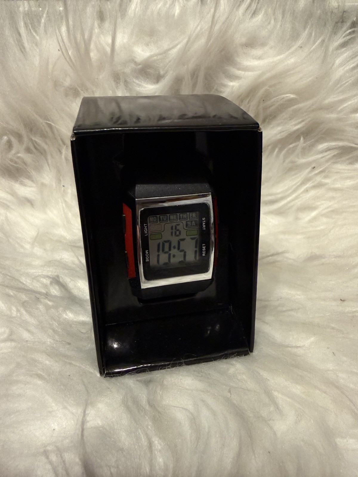 Digital Watch -Alarm Stopwatch Backlit Display