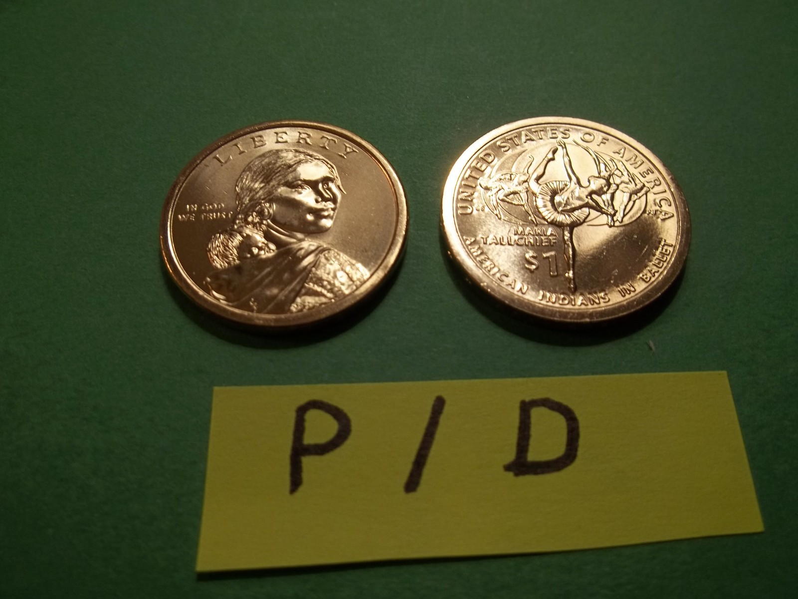 Native American Dollar Set  2023  P, D Unc.