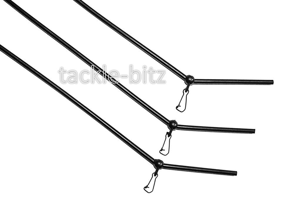 6 x sea fishing tackle anti tangle booms 15,20,25,30 cm snap links for swivels