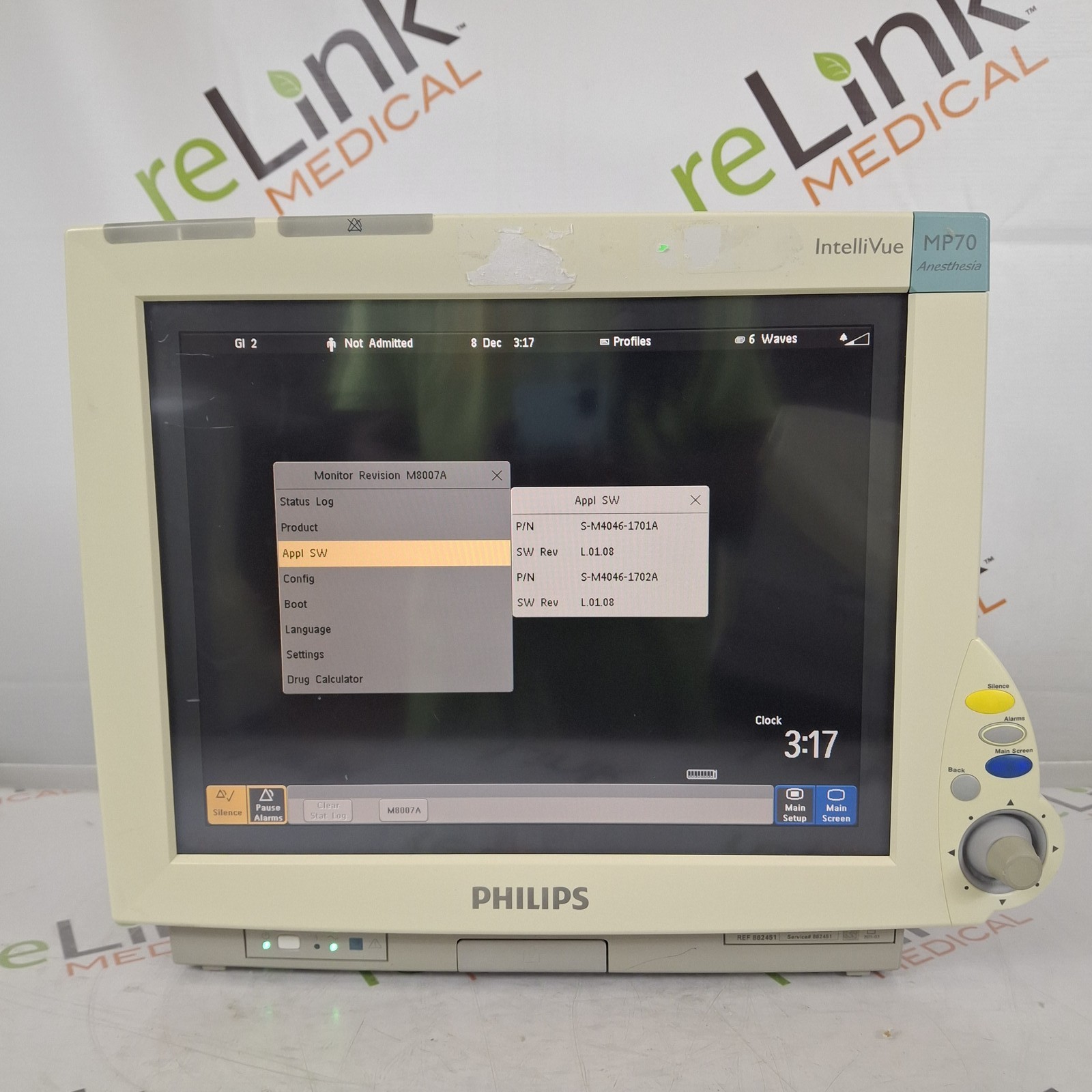 Philips IntelliVue MP70 - Anesthesia Patient Monitor