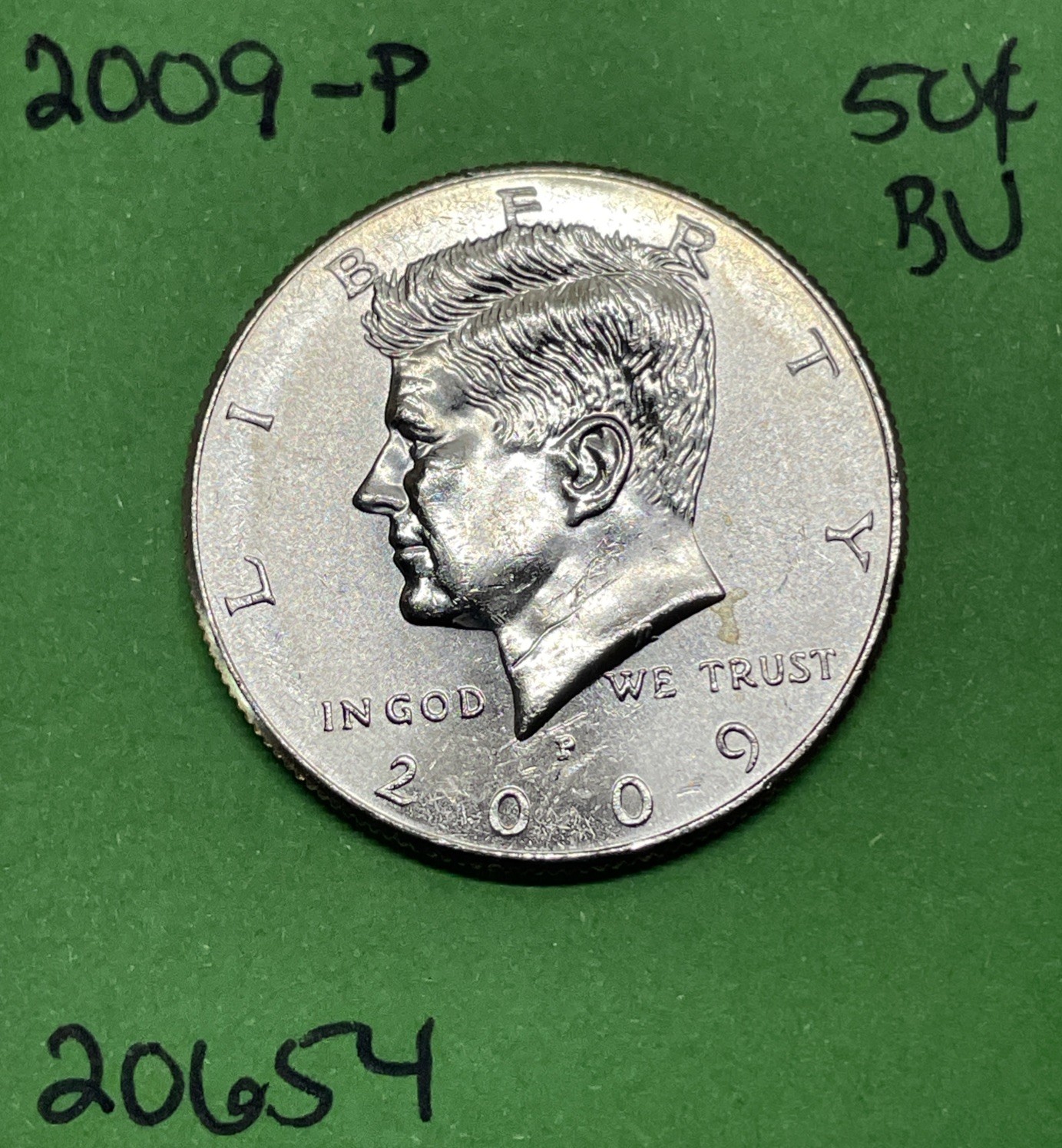 2009 P Kennedy Half Dollar CN-Clad Gem BU US Coin See Pictures