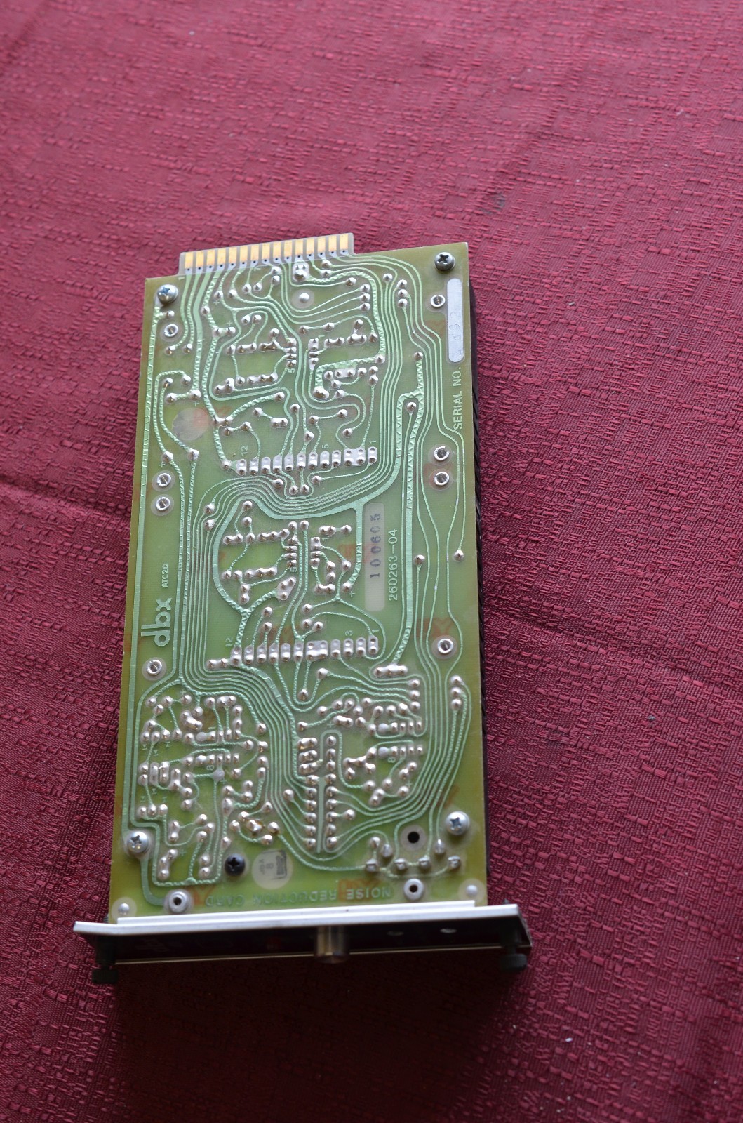 DBX 411 Noise Reduction Module Card for 900 Series Rack 260263-04