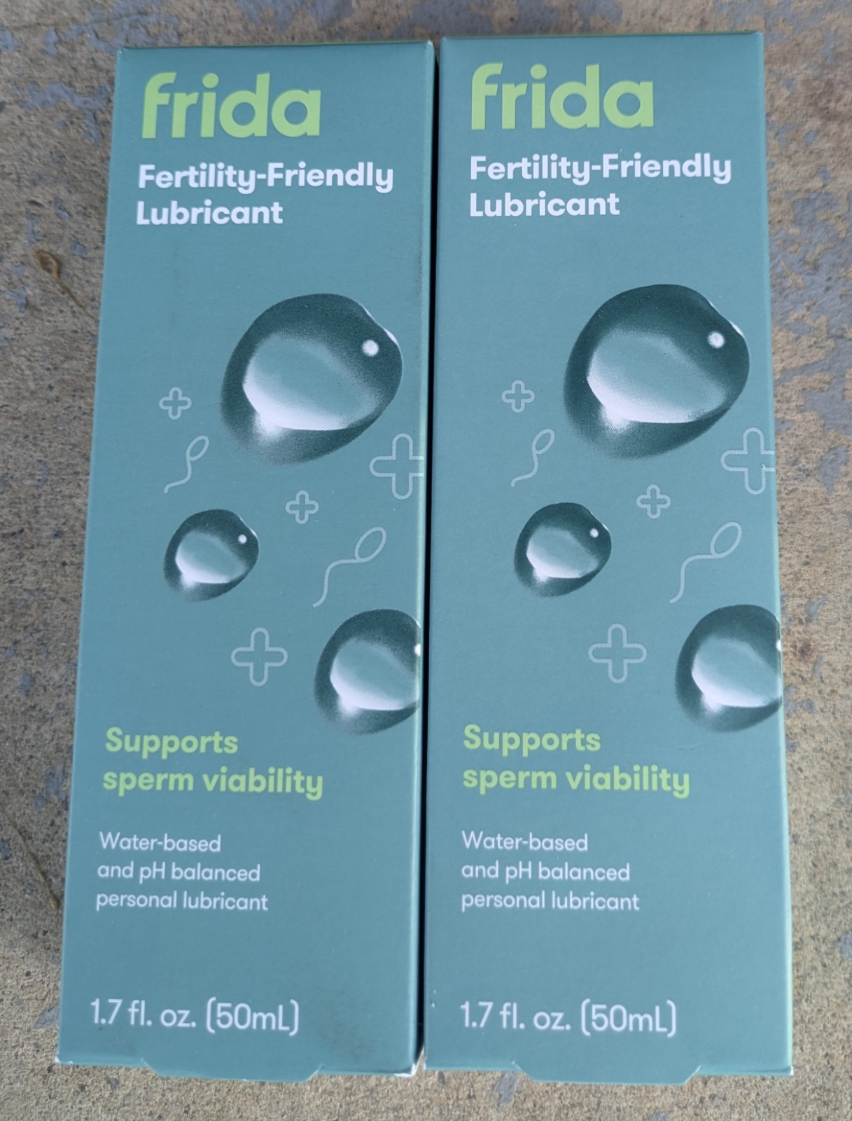 2 Frida Fertility Friendly Lubricant Exp 9/28