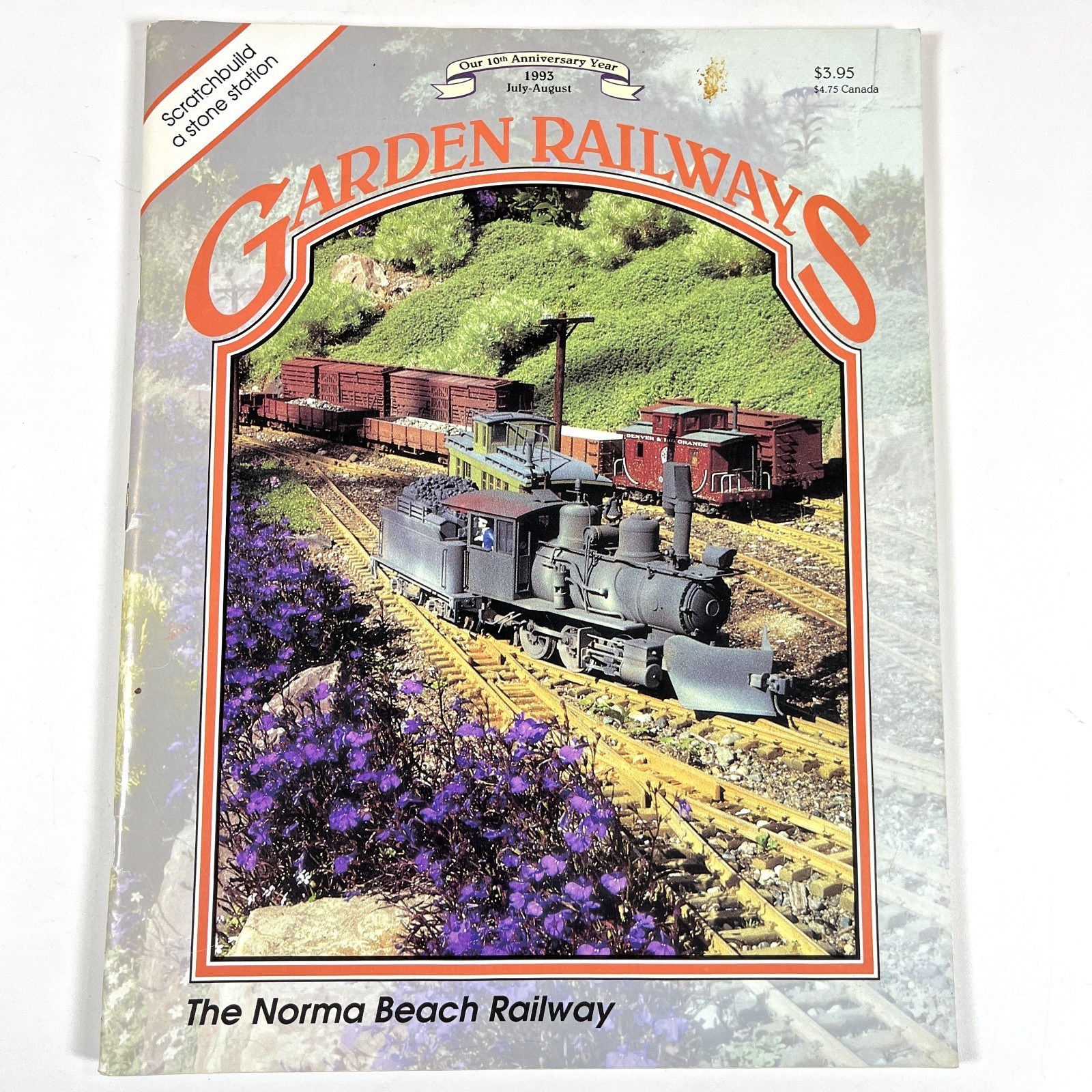 Garden Railways JUL AUG 1993 Build Bridge & Gauntlet Better Bachmann Caboose