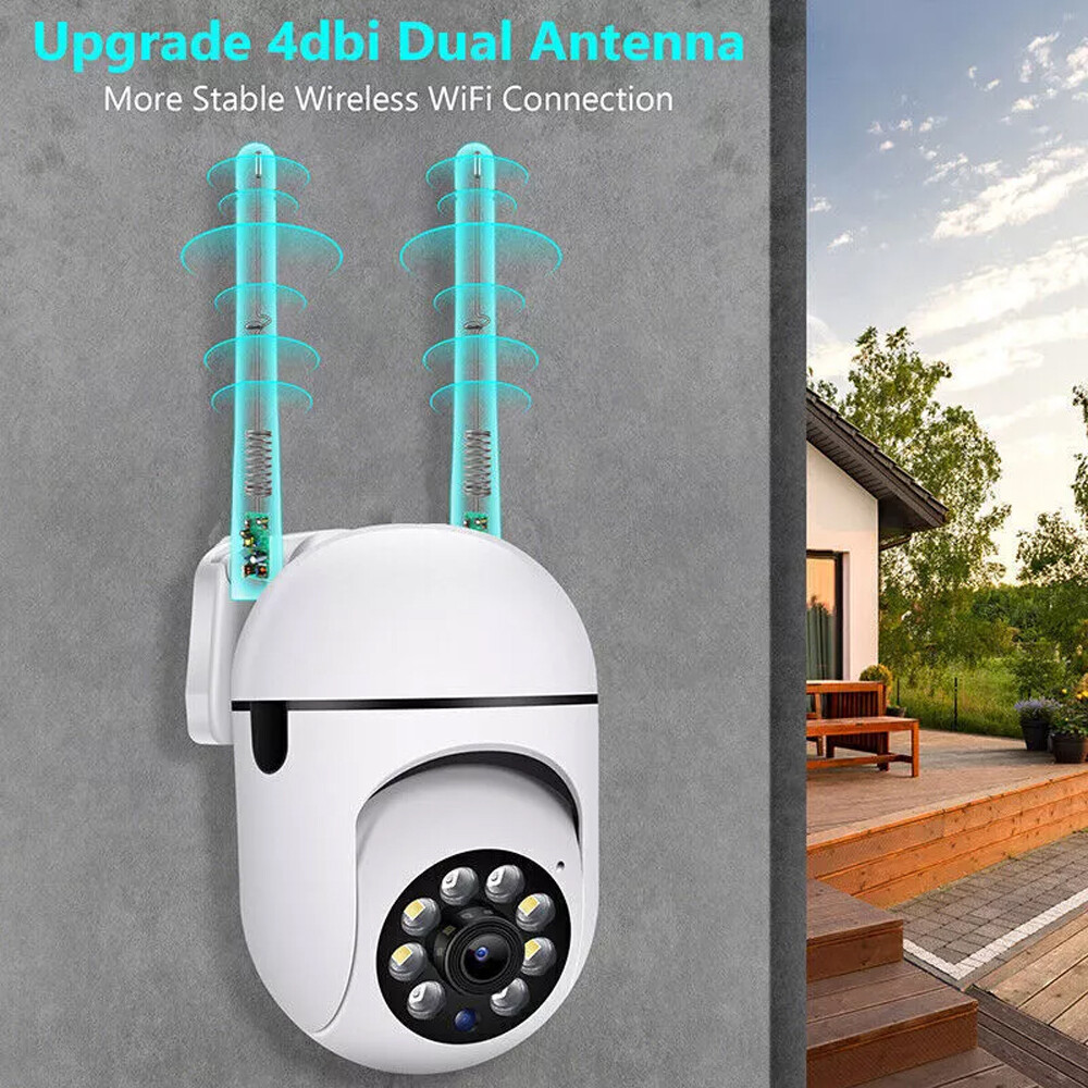 4-Pack Wireless 5G WiFi Security Camera System Smart Outdoor Night Vision 1080P