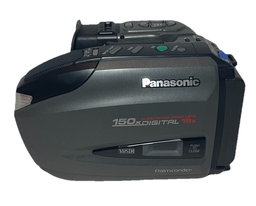 Panasonic Palmcorder PV-D300D VHS C Camcorder - Silver Not Tested