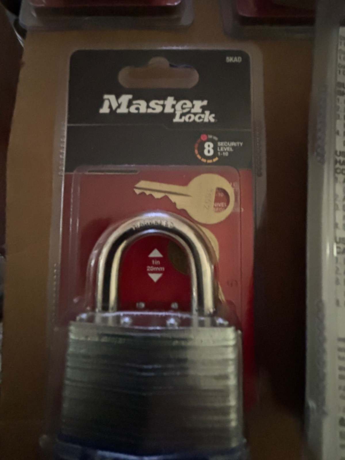 3 package set keyed alike Master Lock security level # 8 5kad new fast shipping
