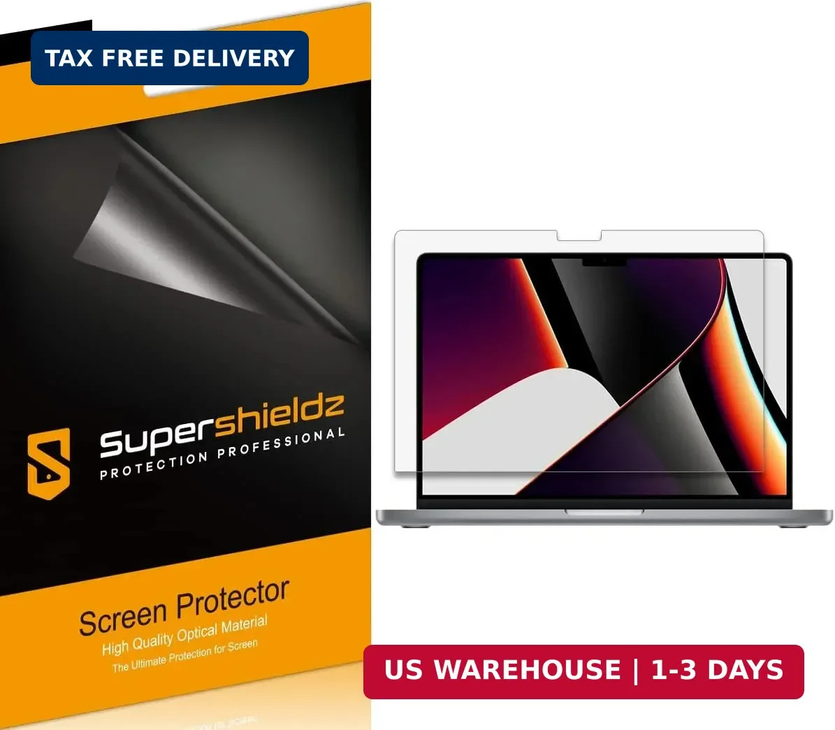 (3 Pack) Anti-Glare (Matte) Screen Protector Designed for MacBook P