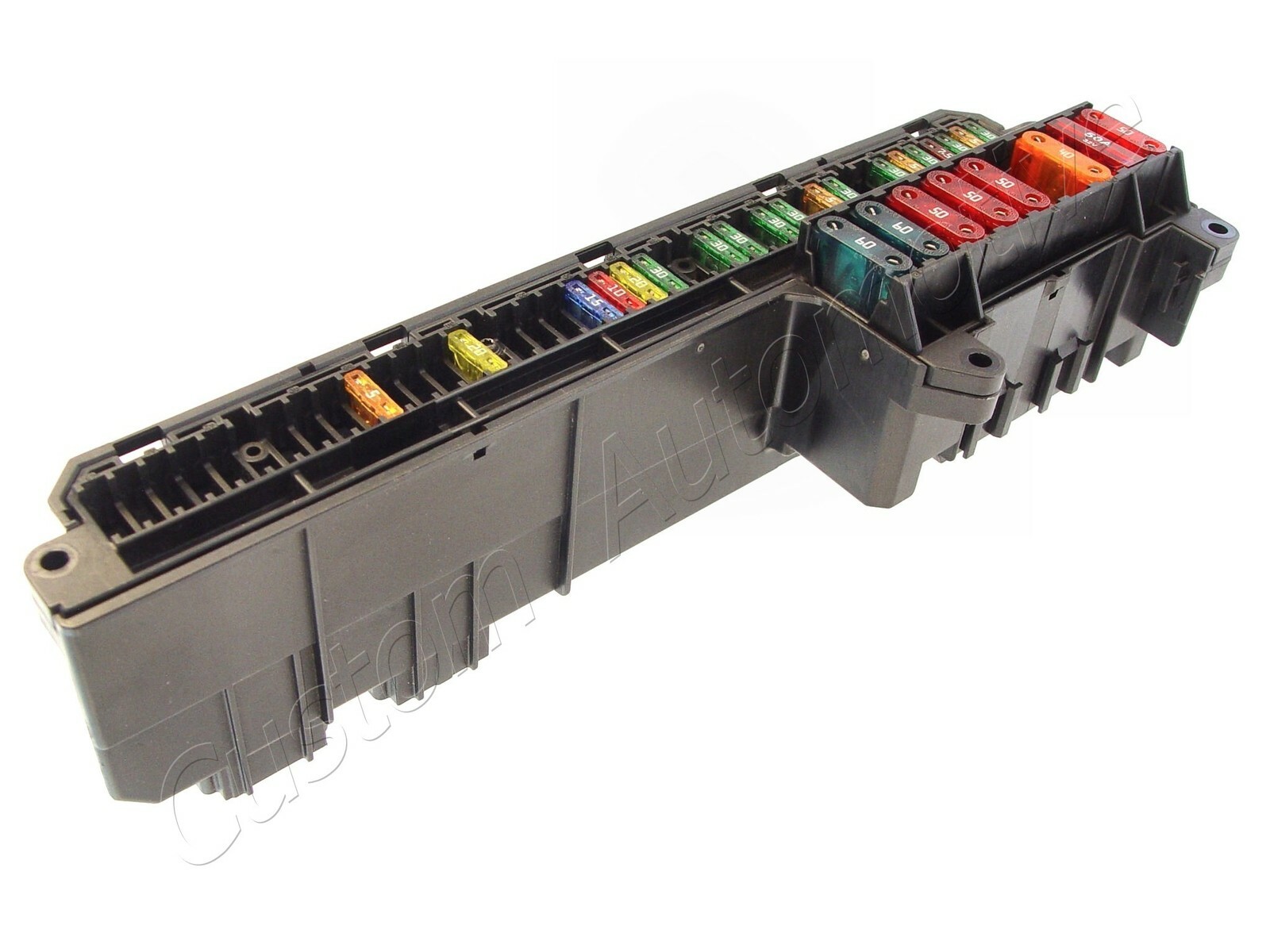 04-10 BMW E60 5 SERIES FUSE BOX 61146932452 interior front power distribution