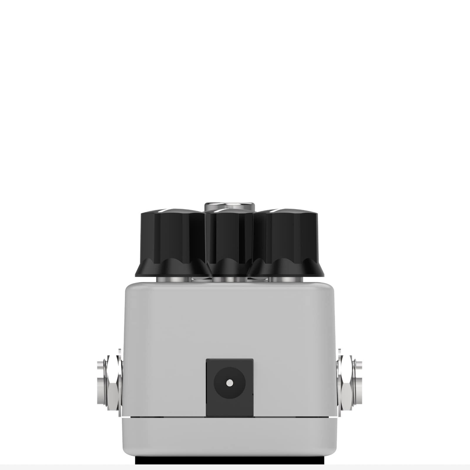 KLIQ Tiny-Distortion Effect Pedal for Guitar & Bass Distortion (Silver)