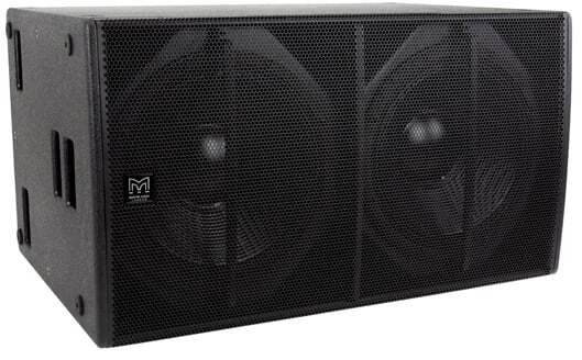 Martin Audio X218B-BLM 2x18 Long-Excursion Driver 4 Voice Coil Compact Subwoofer