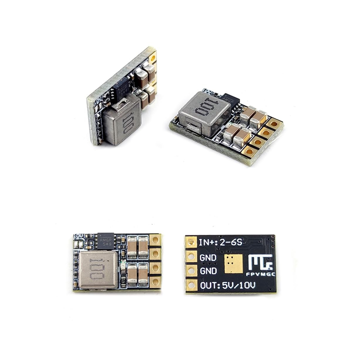 3 PCS FPV Micro BEC 2S6S To 5V/10V Adjustable StepDown Regulator RC