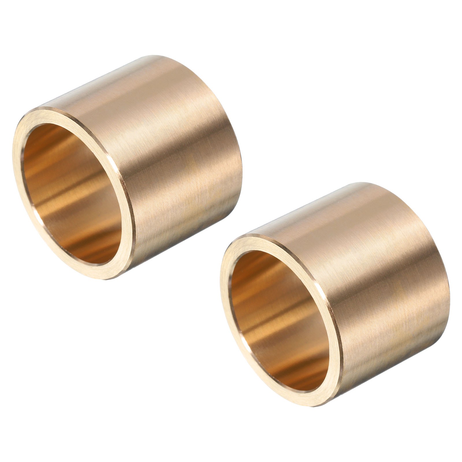 2pcs Sleeve Bearings 1" Bore x 1-1/4" OD x 1" Length Brass Bushing