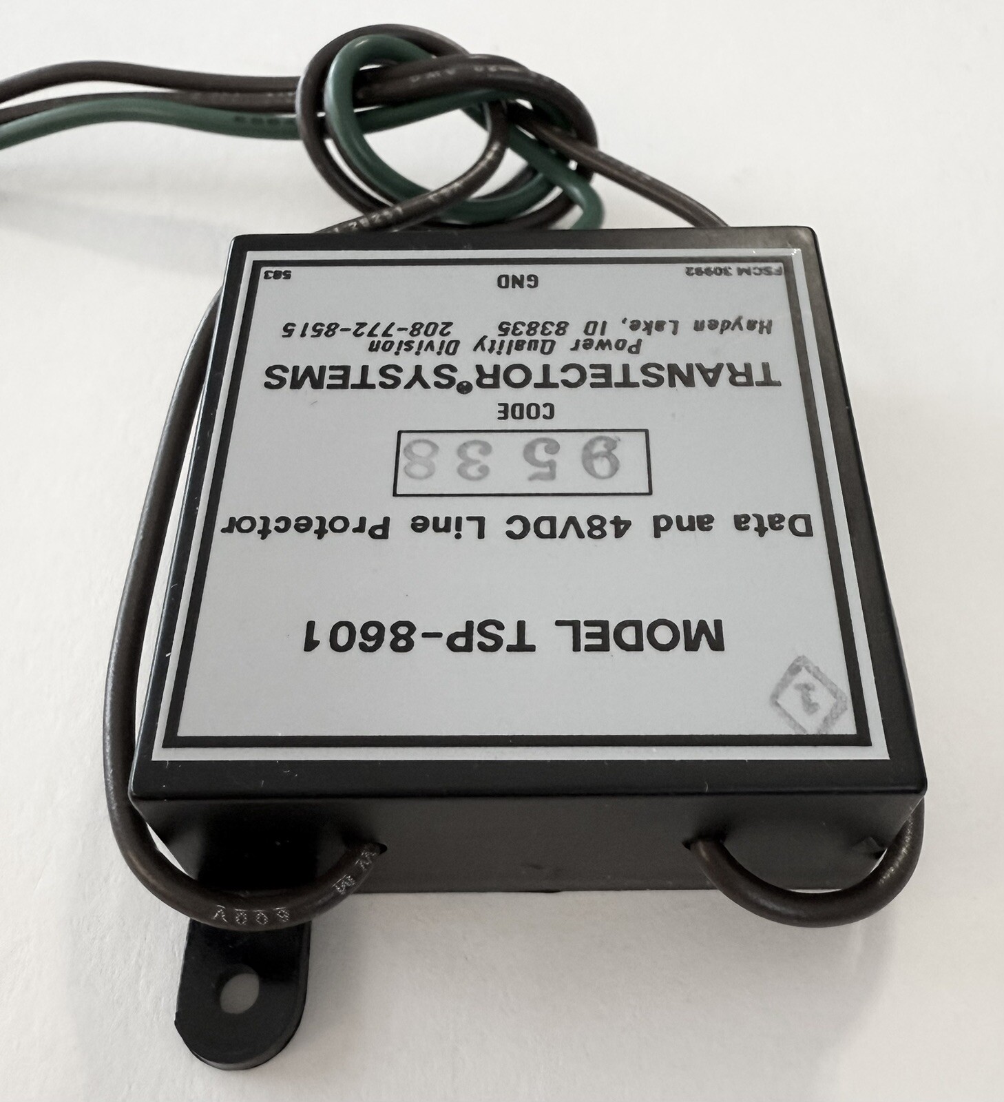Transtector TSP 8601 Data And 48 VDC Line Protector